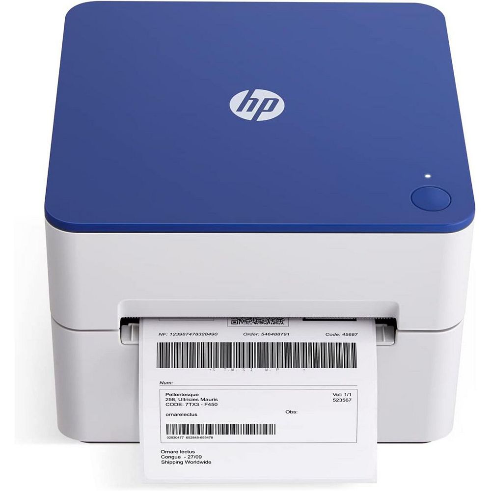 Hp Thermal Label Printer, 4x6 Easy-to-use, High-speed Label Printer ...