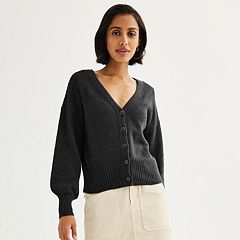 Black Cardigan Sweaters for Women Kohl s