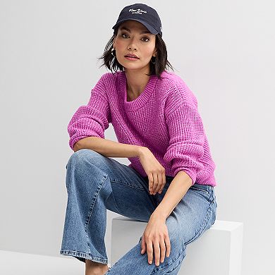 Women's Sonoma Goods For Life® Cozy Crewneck Sweater