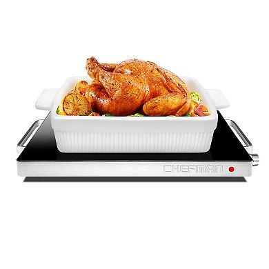 Chefman Glass Top Warming Tray