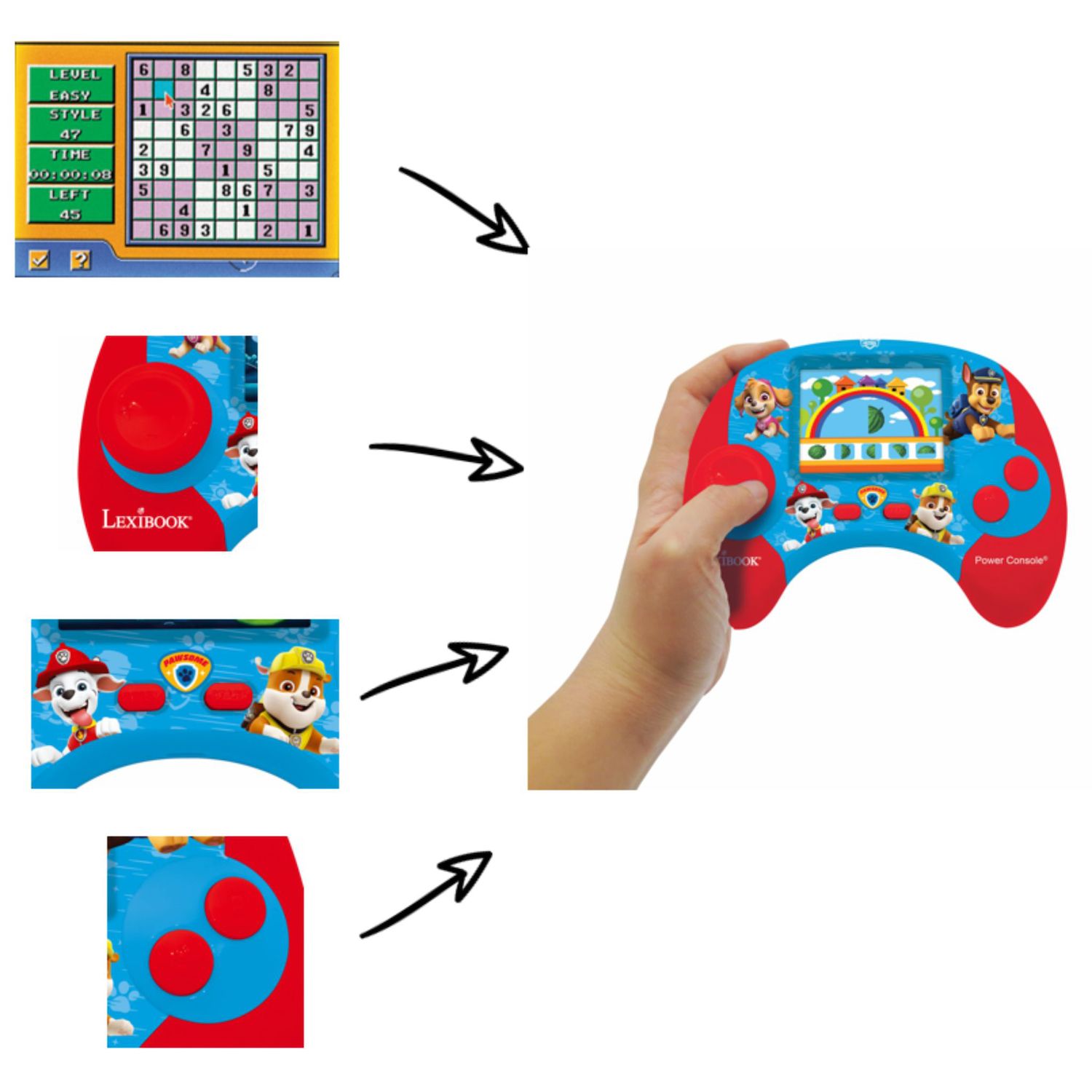 Lexibook Set 7 Strumenti Musicali Paw Patrol - Tamburo, Maracas, Tromba E Altri, Giocattolo Educativo Per Bambini - Foto 8