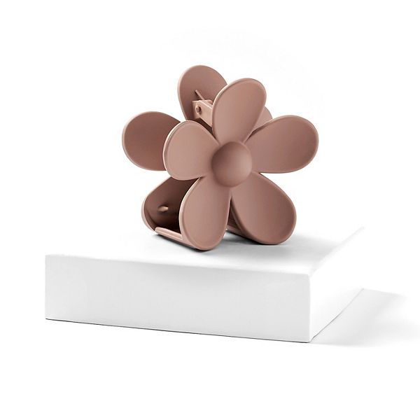 The Hair Edit Secret Garden Flower Claw Hair Clip - Pink