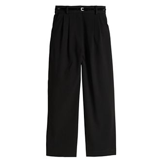 Girls 7-16 IZ Byer Wide Leg Tailored Pants with Detachable Belt
