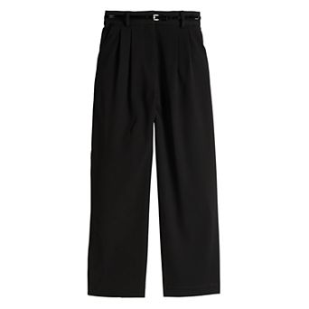 Girls 7-16 IZ Byer Wide Leg Tailored Pants with Detachable Belt
