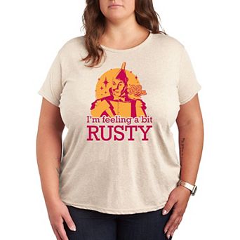 Plus The Wizard Of Oz Tin Man A Bit Rusty Graphic Tee