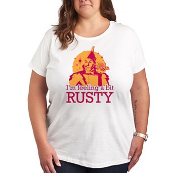 Plus The Wizard Of Oz Tin Man A Bit Rusty Graphic Tee