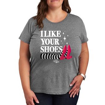 Plus The Wizard Of Oz Like Your Shoes Graphic Tee