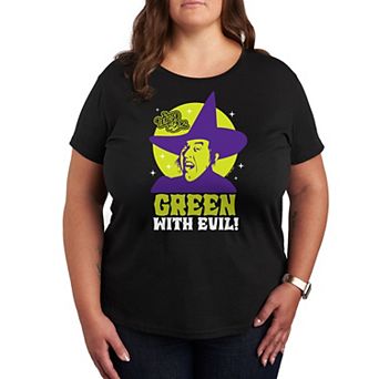 Plus The Wizard Of Oz Green Evil Graphic Tee