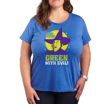 Plus The Wizard Of Oz Green Evil Graphic Tee