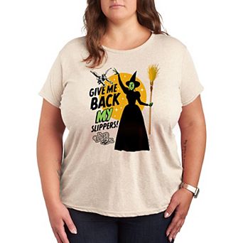 Plus The Wizard Of Oz Slippers Graphic Tee