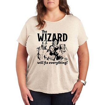Plus The Wizard Of Oz The Wizard Graphic Tee