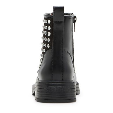 madden girl MGUSSIE Girls' Combat Boots