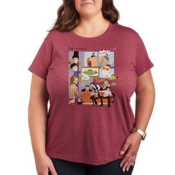 Plus Friends 30th Grid Graphic Tee