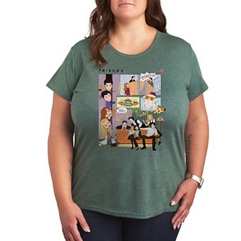 Plus Friends 30th Grid Graphic Tee