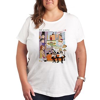 Plus Friends 30th Grid Graphic Tee