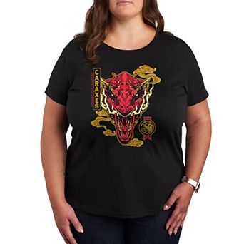 Plus House of the Dragon Caraxes Badge Graphic Tee