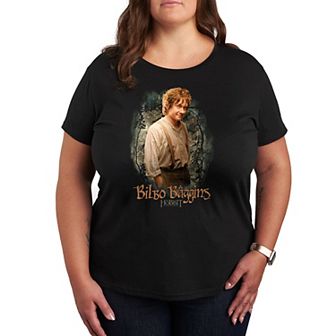 Plus The Hobbit Bilbo Baggins Graphic Tee
