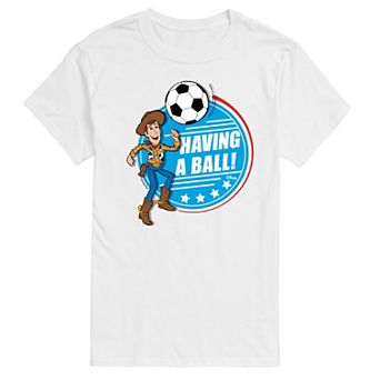 Disney / Pixar's Toy Story Woody Men's Having A Ball Graphic Tee