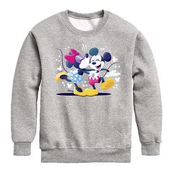 Disney's Mickey & Minnie Mouse Boys 8-20 Kiss Crew Fleece Sweatshirt