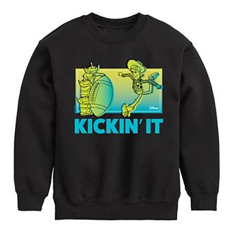 Disney / Pixar's Toy Story Woody Boys 8-20 Kickin' It Fleece Sweatshirt