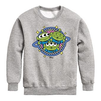 Disney / Pixar's Toy Story Aliens Boys 8-20 Planet Fleece Sweatshirt