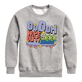 Disney / Pixar's Toy Story Aliens Boys 8-20 Wipe Out Fleece Sweatshirt