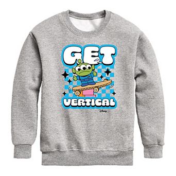 Disney / Pixar's Toy Story Aliens Boys 8-20 Get Vertical Fleece Sweatshirt