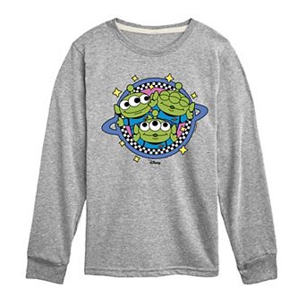 Disney / Pixar's Toy Story Aliens Boys 8-20 Planet Long Sleeve Graphic Tee