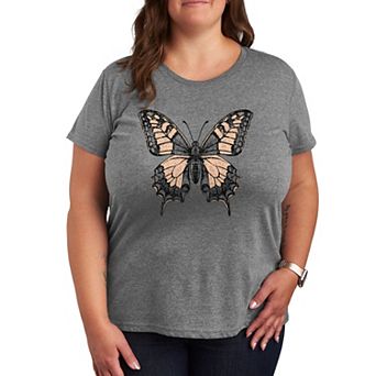 Plus Swallowtail Butterfly Graphic Tee
