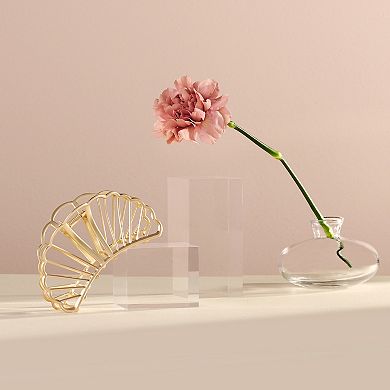 The Hair Edit Large Gilded Mermaid Shell Claw Clip