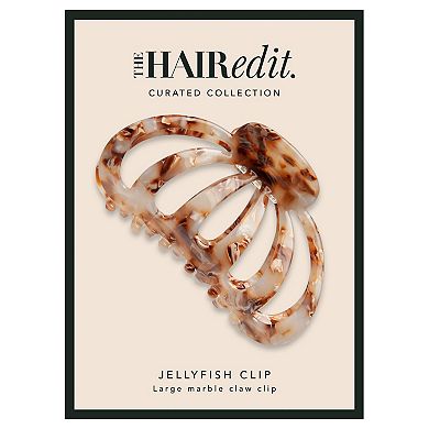 The Hair Edit Jellyfish Rose Tortoise Claw Hair Clip