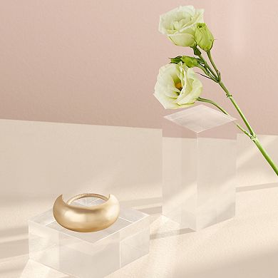 The Hair Edit Brilliant Cuff Gold Metal Ponytail Holder