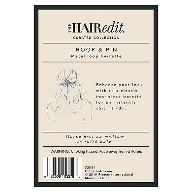 The Hair Edit Hoop & Pin Hair Slide Barrette
