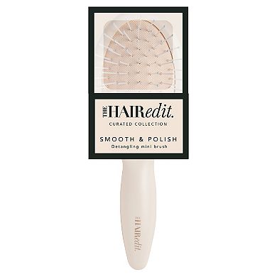 The Hair Edit Smooth & Polish Detangling Mini Brush