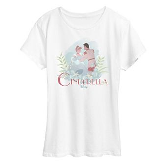 Disney Princess Cinderella Women's Prince Logo Graphic Tee