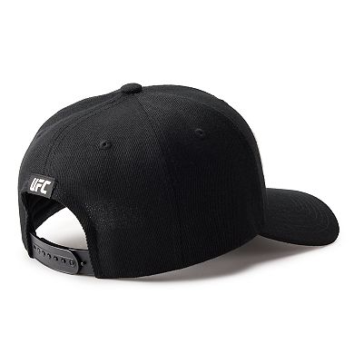 Men's UFC Black Adjustable Snap Back Hat