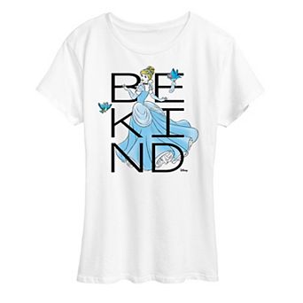 Disney Princess Cinderella Women's Be Kind Graphic Tee