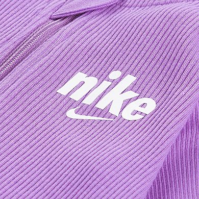 Newborn Baby Nike Ribbed Coverall