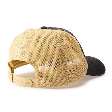 Men's Vintage Washed Cotton Twill Adjustable Trucker Hat