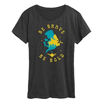 Disney Princess Jasmine Women's Be Brave Be Bold Graphic Tee