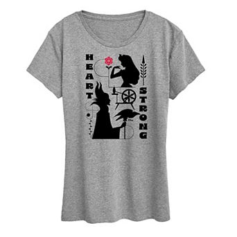 Disney's Sleeping Beauty Women's Heart Strong Graphic Tee