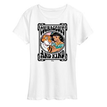 Disney Princess Jasmine Women's Courageous and Kind Graphic Tee