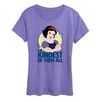 Disney Princess Snow White Women's The Kindest Of Them All Graphic Tee