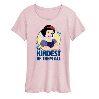 Disney Princess Snow White Women's The Kindest Of Them All Graphic Tee