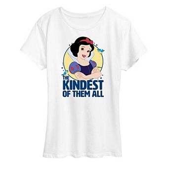 Disney Princess Snow White Women's The Kindest Of Them All Graphic Tee