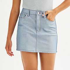 Juniors Jean Skirts Shop Denim Skirts for Juniors Kohl s