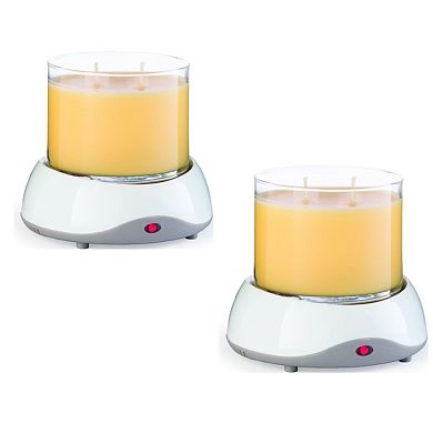 Candle Warmers Etc. 2-Pack Original Candle Warmer Plate With Auto Shut Off