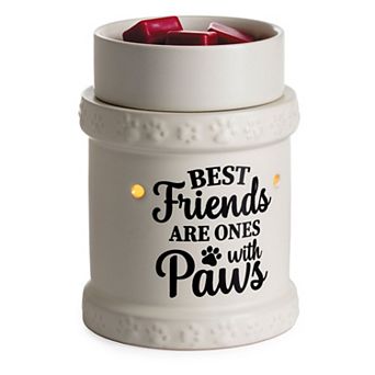 Candle Warmers Etc. Illumination Best Friends Are Ones With Paws Fragrance Warmer