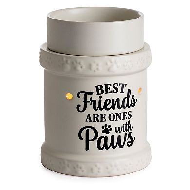 Candle Warmers Etc. Illumination Best Friends Are Ones With Paws Fragrance Warmer