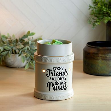 Candle Warmers Etc. Illumination Best Friends Are Ones With Paws Fragrance Warmer